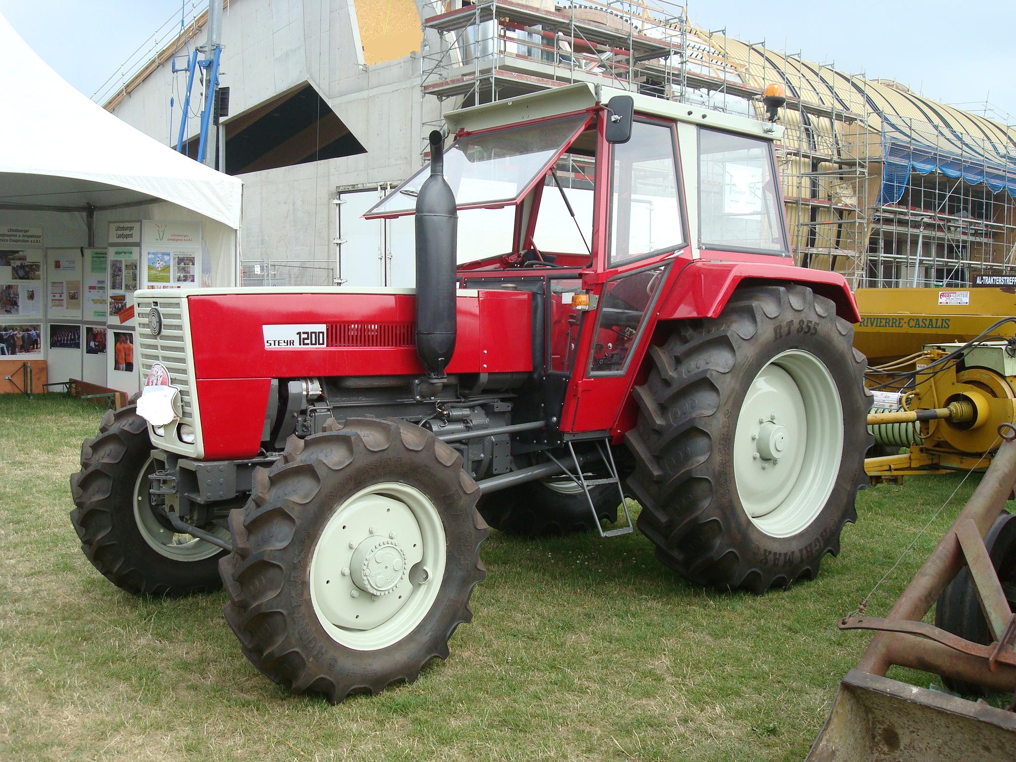 Steyr 1200 - Tractor & Construction Plant Wiki - The classic vehicle ...