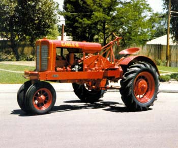 This 1936 Model 6B Eagle tractor is owned by Vern Racek of Denver ...
