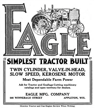 ... of the Prairie Pioneer's Tractors: 1923 Eagle Model H 20-40 Tractor