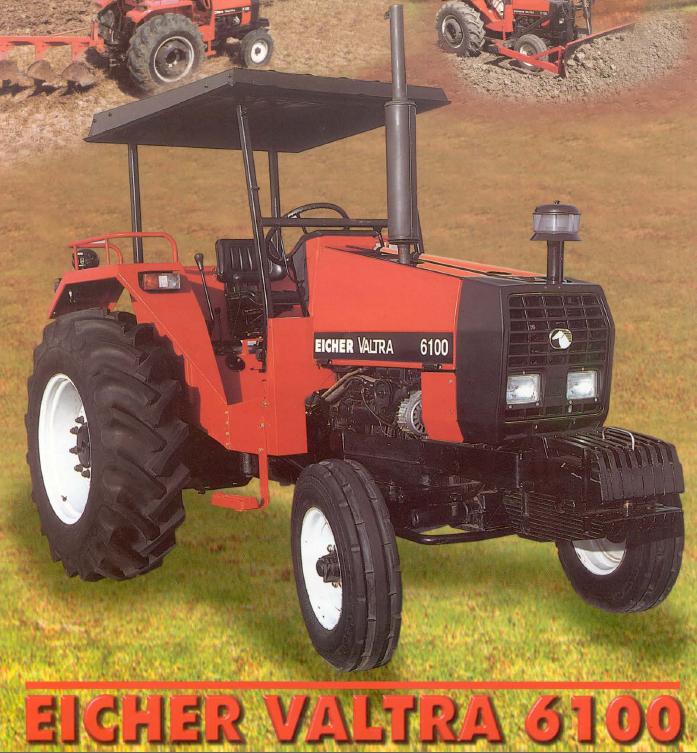 Eicher Valtra 6100 - Tractor & Construction Plant Wiki - The classic ...
