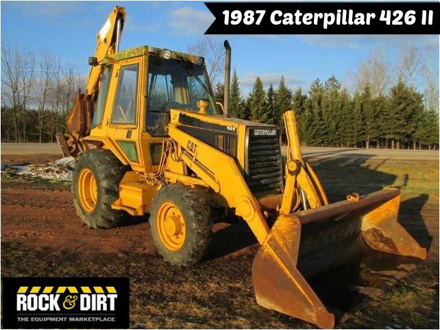 ThrowbackThursday Check out this 1987 Caterpillar 426 II. View more # ...