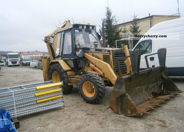 1996 CAT KOPARKO-ŁADOWARKA CATERPILLAR 428B Construction machine ...