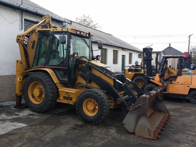 CATERPILLAR 442D backhoe loader from Hungary for sale at Truck1, ID ...