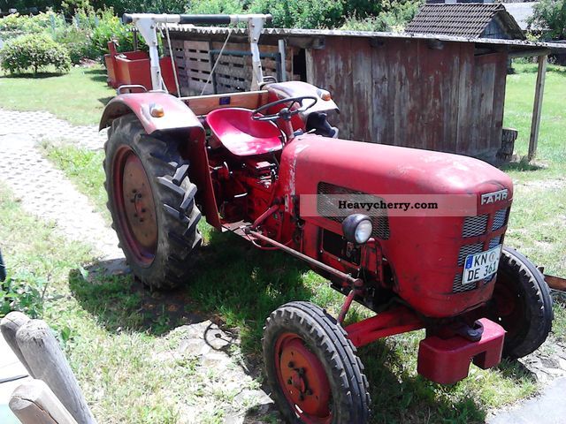 Fahr D133N 1959 Agricultural Tractor Photo and Specs