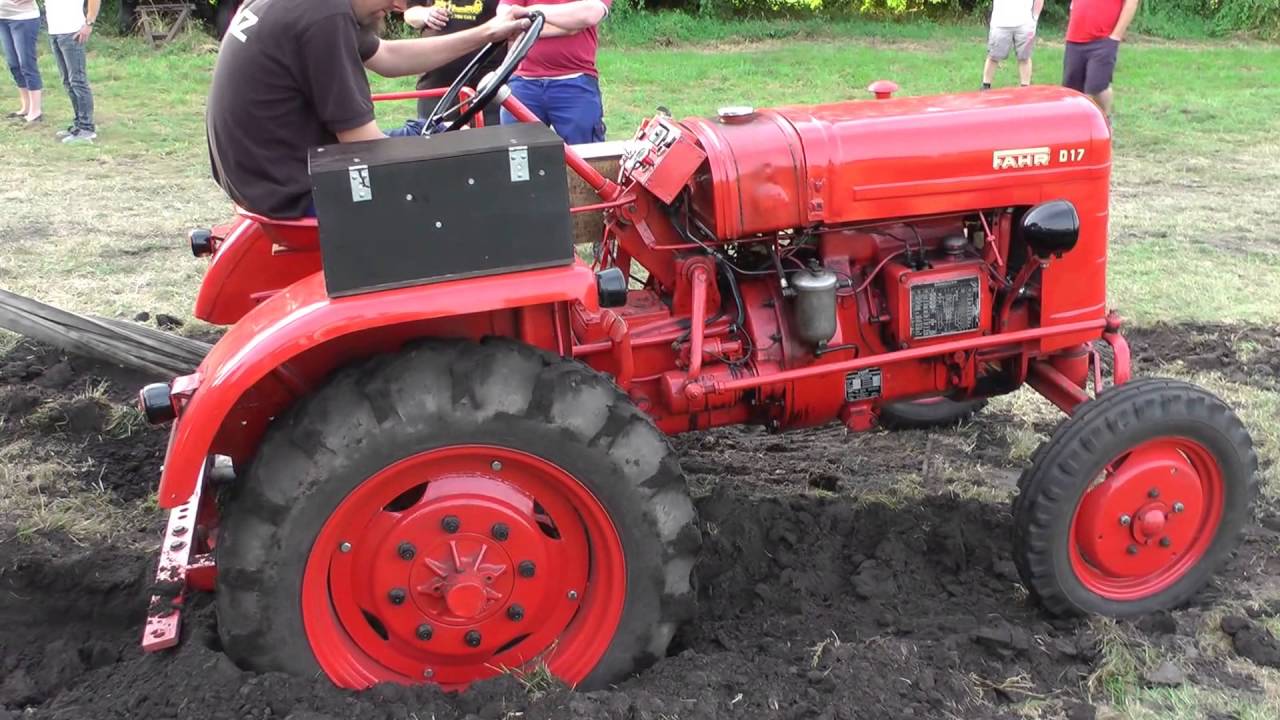 Münkeboe FAHR D 17 In Action,Traktor Oldtimer, 2016, - YouTube