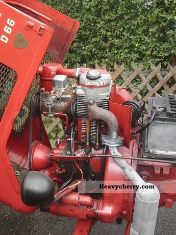 Fahr D66 1957 Agricultural Tractor Photo and Specs