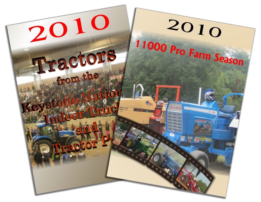Set 2 DVDs 2010 11000 Pro Farm Season, Tractors from the Keystone ...