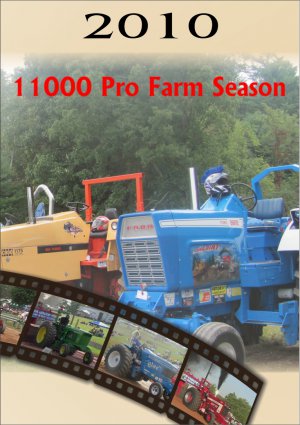 2010 11000 Pro Farm Season Tractor Pull DVD