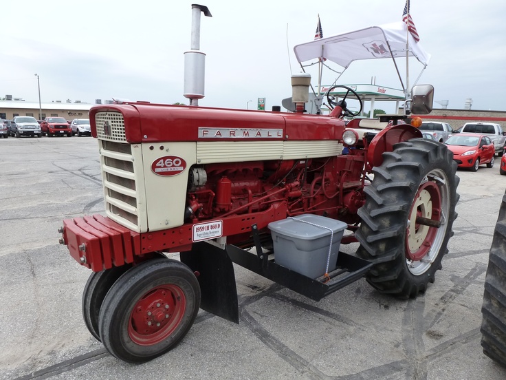 Farmall 460 D | KICD Antique Tractor Ride | Pinterest