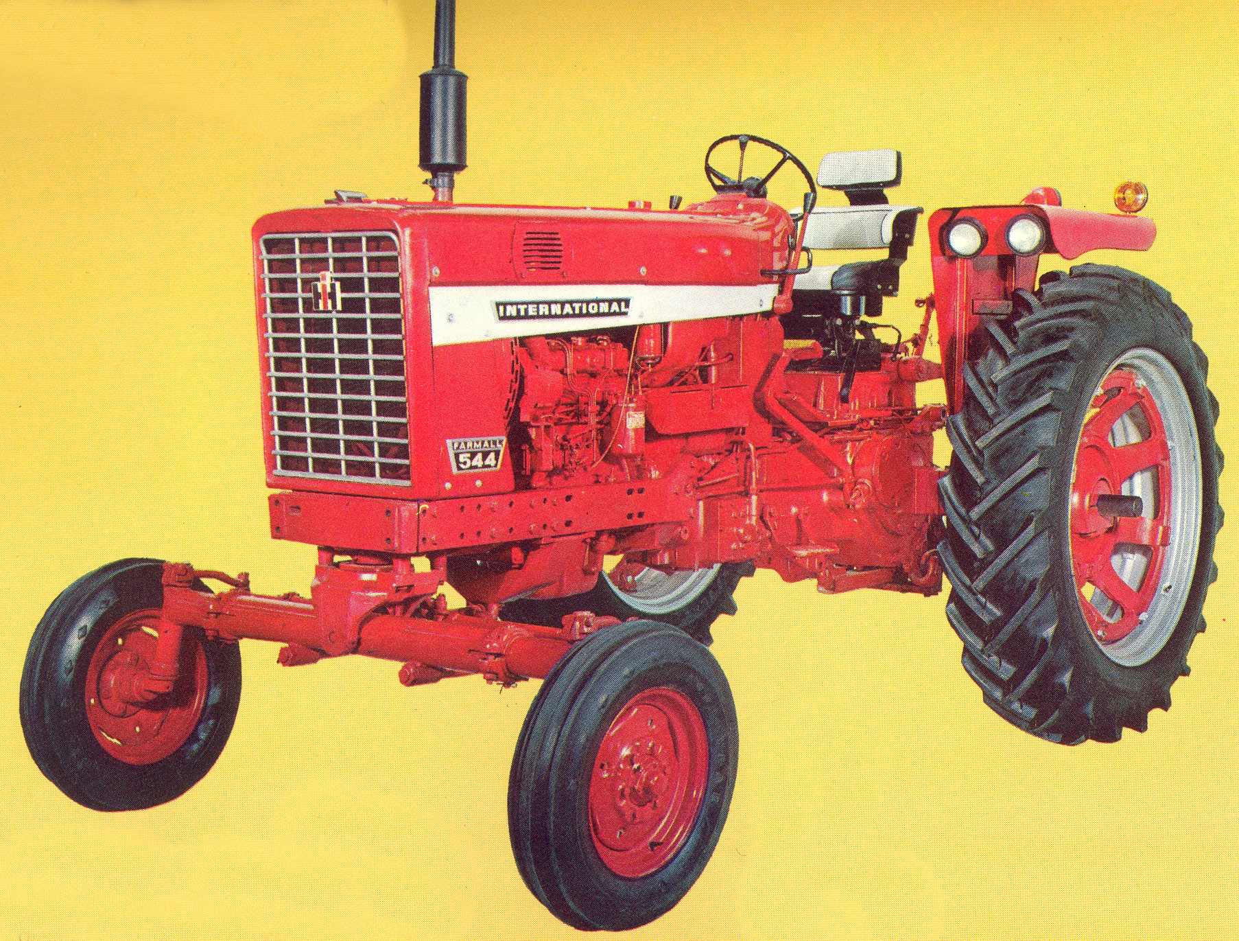 Image - Farmall 544 diesel.jpg | Tractor & Construction Plant Wiki ...