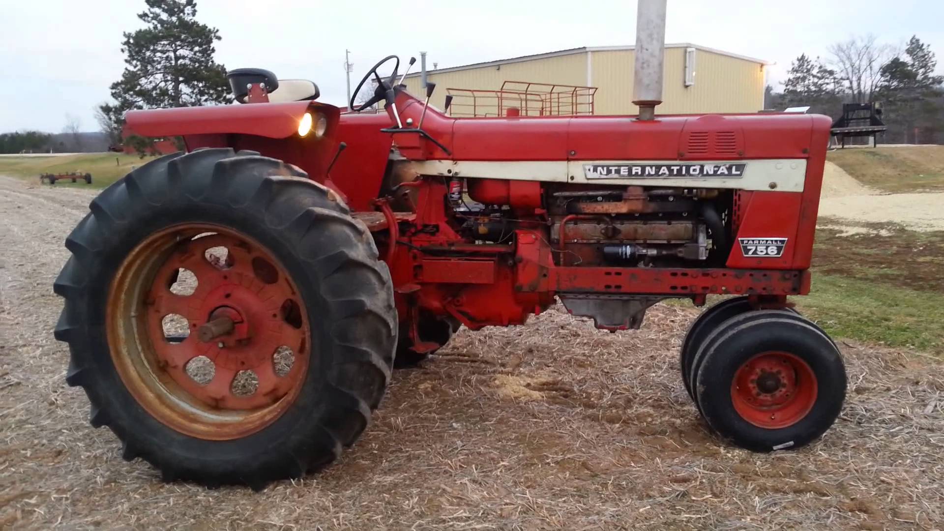 IH Farmall 756 Diesel Tractor Clatter's Tractors LLC - YouTube