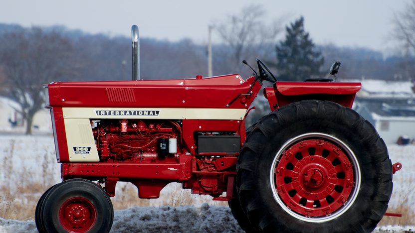 1974 International 966 Tractor presented as lot S66 at Walworth, WI ...