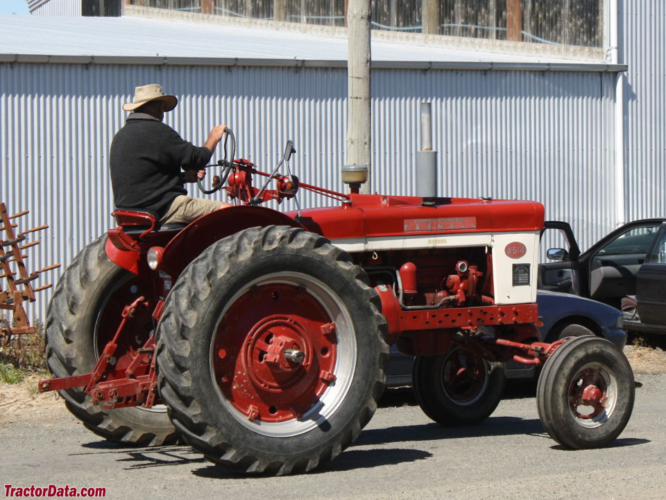 Farmall A-514 with wide front end. Photo courtesy of Alister Anderson