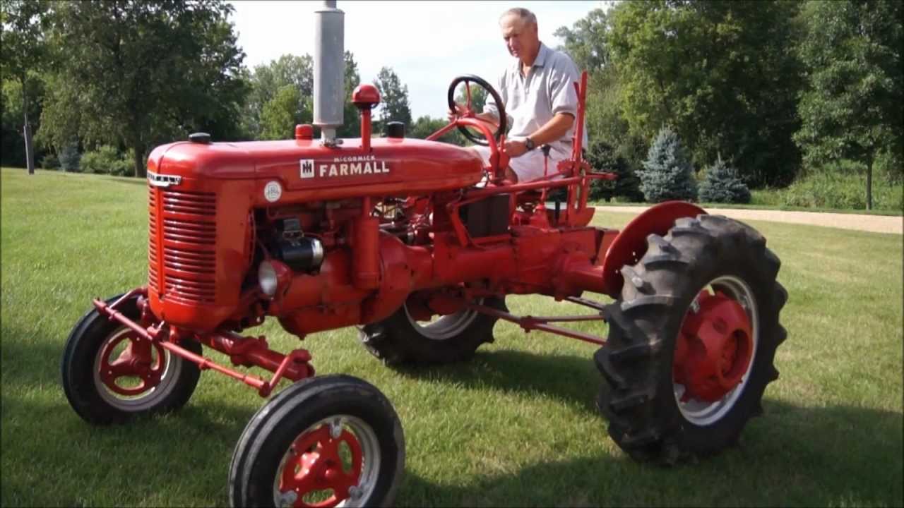 Farmall B Tractor - YouTube