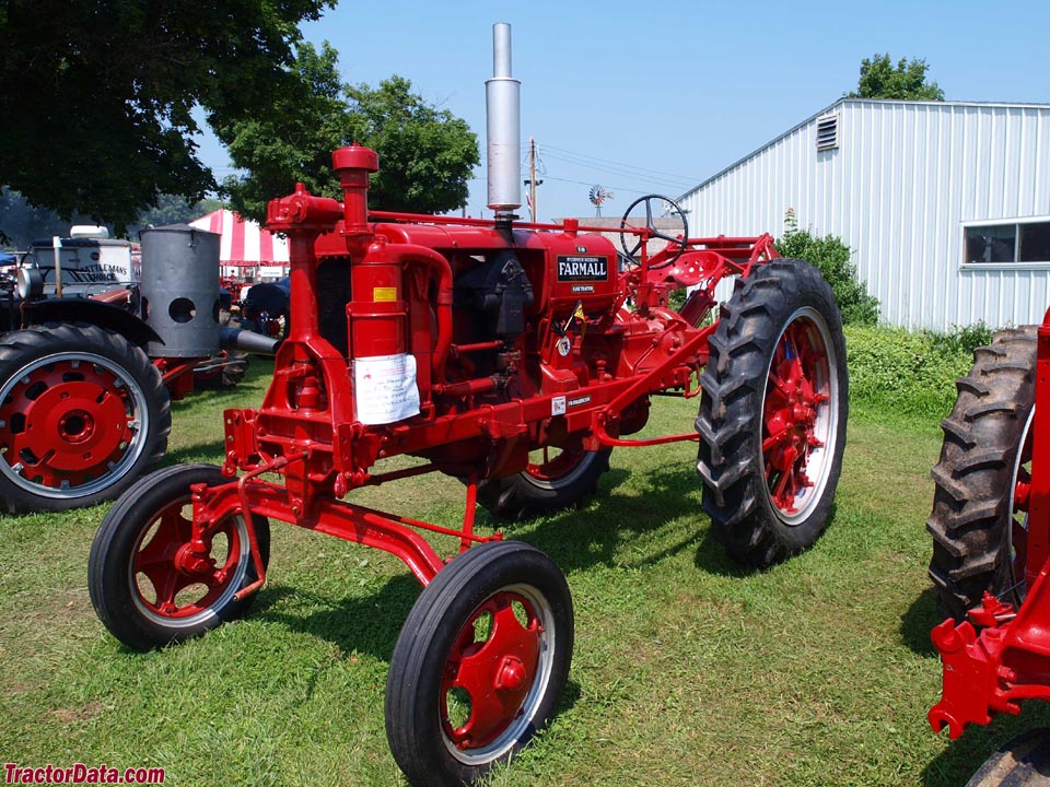 Farmall F-30 Cane high-clearance tractor. Photo courtesy of Ron Tulacz