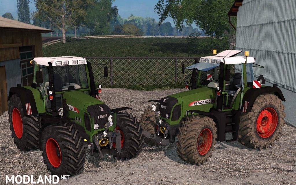 Fendt 820 Vario v 1.0 mod Farming Simulator 17