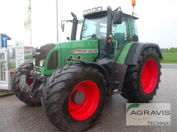 Used Fendt 820 VARIO TMS tractors Year: 2008 Price: $61,514 for sale ...