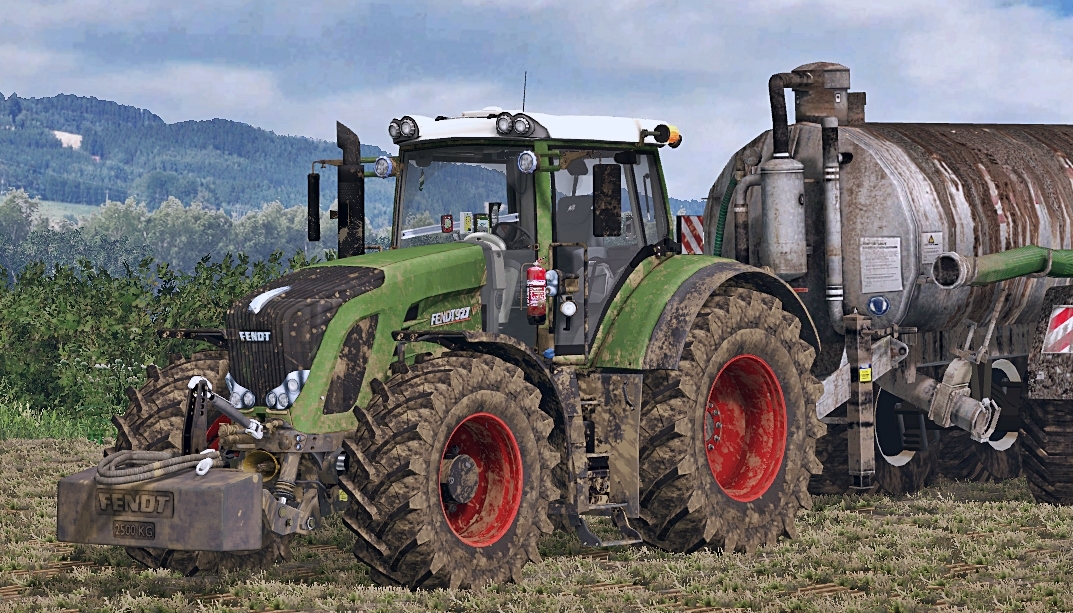 FENDT 927 VARIO WASHABLE FINAL FS15 - Farming Simulator 2015 / 15 mod