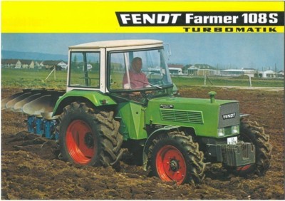 Fendt Tractor Farmer 108S Turbomatik Brochure