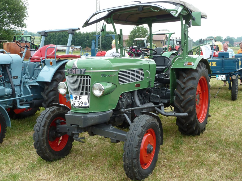 Fendt Farmer 2 ausgestellt anl. Oldtimer- und Traktorenausstellung der ...