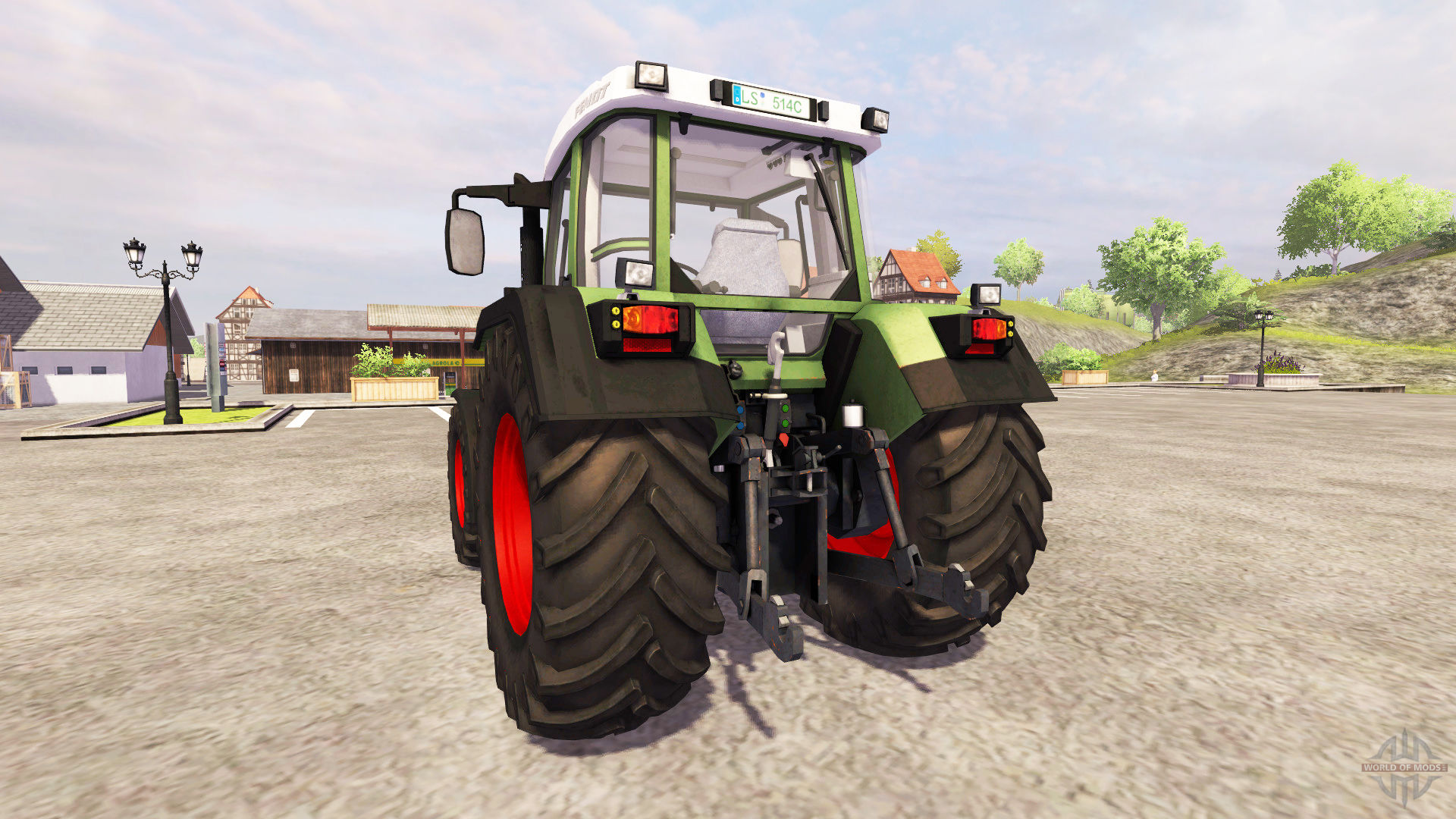 Agricultural tractor Fendt Favorit 514C for Farming Simulator 2013.