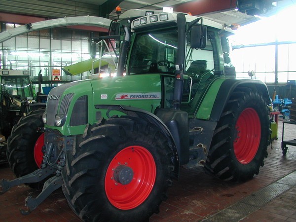 fendt favorit 716 vario 52 360 â gebrauchte traktoren fendt favorit ...