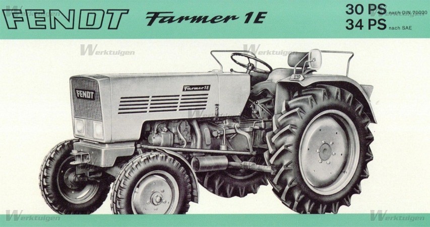 Fendt Farmer 1 E - 2wd Traktoren - Fendt - Maschine-Guide ...