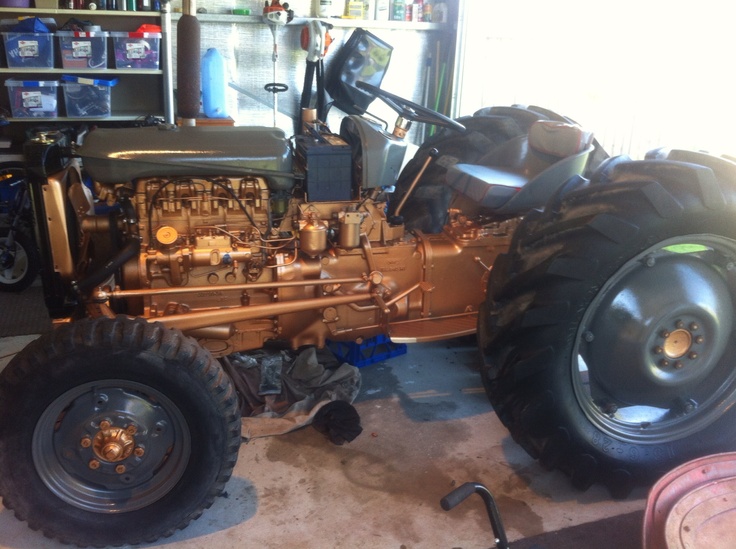 Ferguson FE35 gold belly tractor nearing completion | Tractor ...