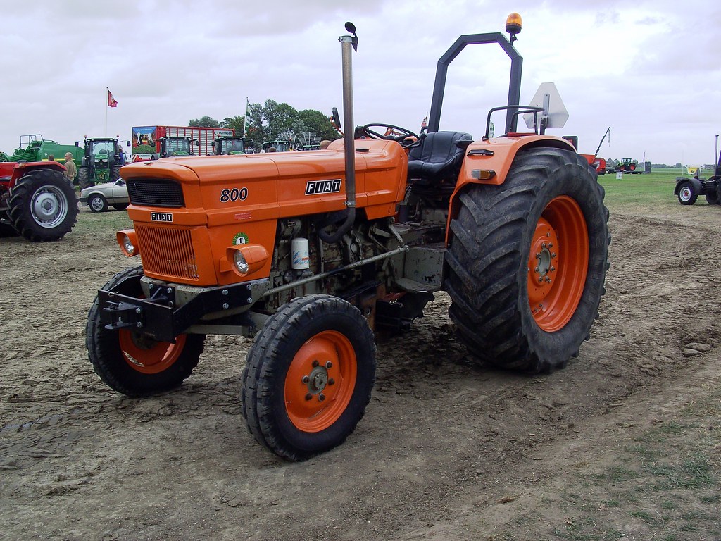 Fiat 800 tractor | Fuel Power 2013, Tzum, Fryslân ...