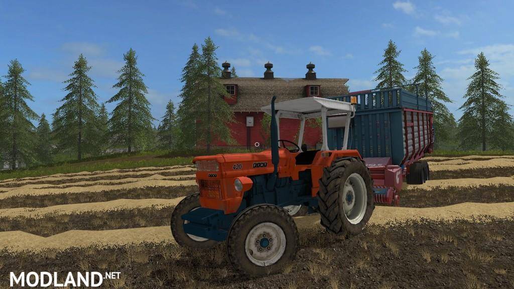 Fiat 400/500 series v 1.0.0.3 mod Farming Simulator 17