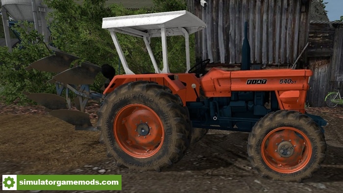 Fiat 400-500 Series Tractor mod for Fs17.