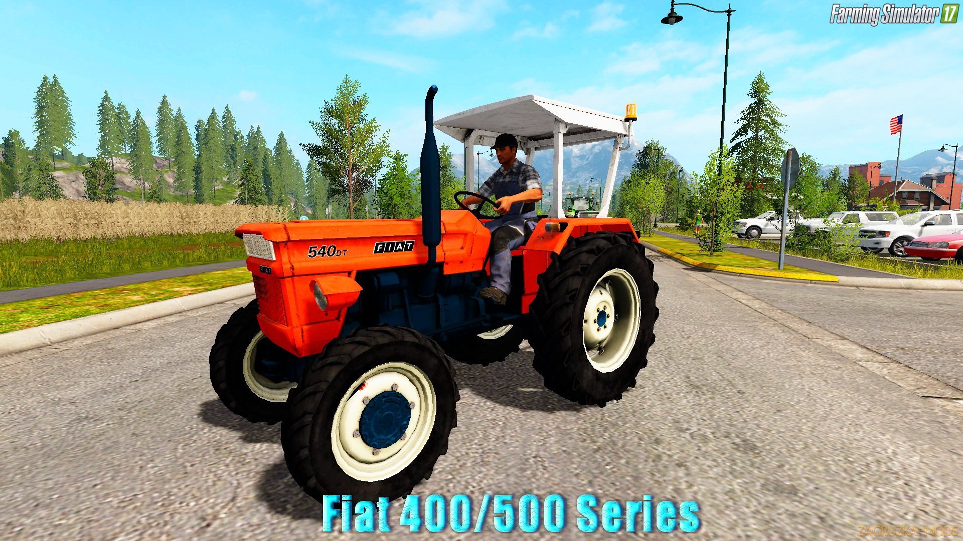 Tractor Fiat 400/500 Series v1.0 for FS 17 » Zagruzka-Mods.com ...
