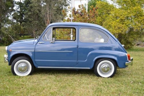 1962 Fiat 600 1960 FIAT 600 PrimaSerie Italian Perfect Condition Blue ...