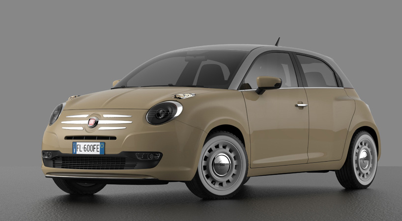 New Fiat 600 Design Concept for a Punto Replacement