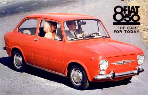 In 1964 Italian carmaker Fiat introduced the Fiat 850, a small rear ...